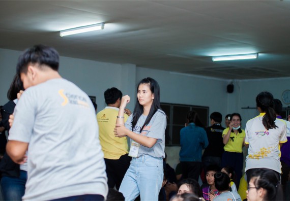 ภาพกิจกรรม โครงการอบรมเชิงปฏิบัติการค่ายอาสาบำเพ็ญประโยชน์ส่งเสริมสุขภาพ เสริมสร้างคุณธรรมจริยธรรมและบูรณาการเรียนรู้เพื่อทำนุบำรุงศิลปวัฒนธรรม ครั้งที่ 3