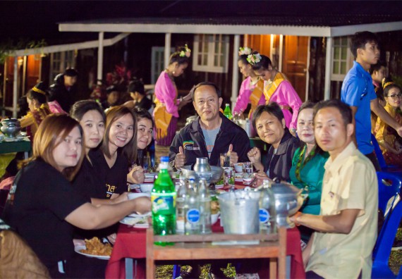 ภาพกิจกรรม โครงการอบรมเชิงปฏิบัติการค่ายอาสาบำเพ็ญประโยชน์ส่งเสริมสุขภาพ เสริมสร้างคุณธรรมจริยธรรมและบูรณาการเรียนรู้เพื่อทำนุบำรุงศิลปวัฒนธรรม ครั้งที่ 3