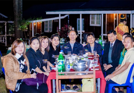 ภาพกิจกรรม โครงการอบรมเชิงปฏิบัติการค่ายอาสาบำเพ็ญประโยชน์ส่งเสริมสุขภาพ เสริมสร้างคุณธรรมจริยธรรมและบูรณาการเรียนรู้เพื่อทำนุบำรุงศิลปวัฒนธรรม ครั้งที่ 3