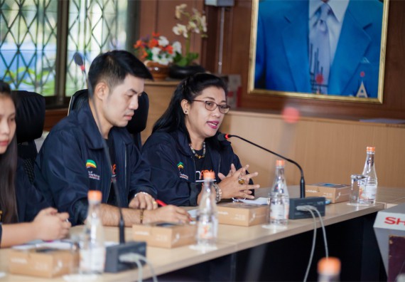 ภาพกิจกรรม คณะวิทยาศาสตร์ฯ ศึกษาดูงานด้านการบริหารจัดการงานสำนักงาน การประกันคุณภาพการศึกษา ณ คณะวิทยาศาสตร์และเทคโนโลยี มหาวิทยาลัยราชภัฏเชียงราย