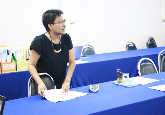 ภาพกิจกรรม คณะวิทยาศาสตร์และเทคโนโลยี ตรวจประเมินผลการควบคุมภายในและบริหารความเสี่ยง รอบ 12 เดือน