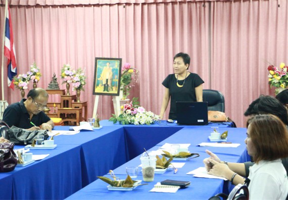 ภาพกิจกรรม คณะวิทยาศาสตร์และเทคโนโลยี ตรวจประเมินผลการควบคุมภายในและบริหารความเสี่ยง รอบ 12 เดือน