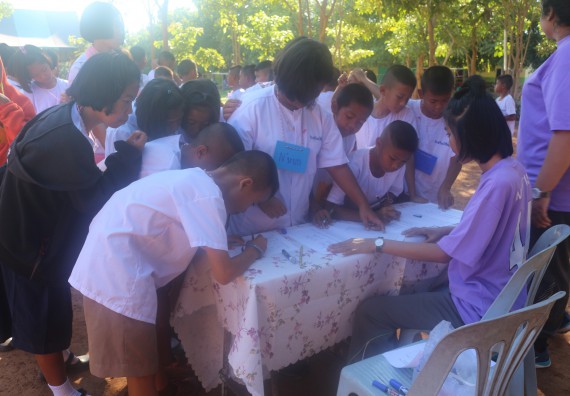 ภาพกิจกรรม โปรแกรมวิชาคณิตศาสตร์ ได้จัดโครงการบริการวิชาการค่ายคณิตศาสตร์