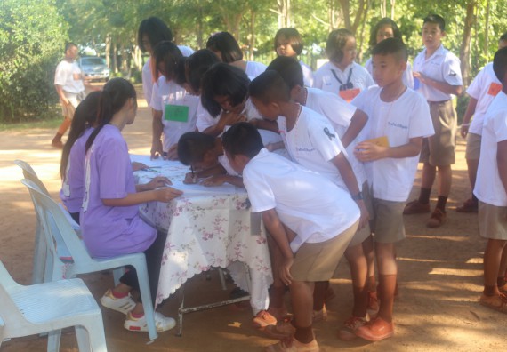 ภาพกิจกรรม โปรแกรมวิชาคณิตศาสตร์ ได้จัดโครงการบริการวิชาการค่ายคณิตศาสตร์