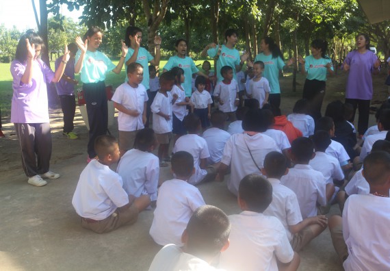 ภาพกิจกรรม โปรแกรมวิชาคณิตศาสตร์ ได้จัดโครงการบริการวิชาการค่ายคณิตศาสตร์