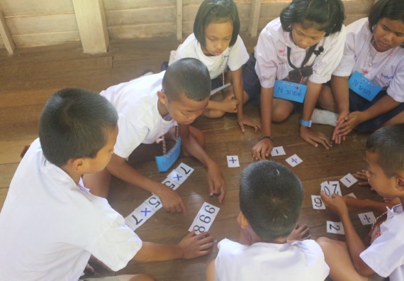 ภาพกิจกรรม โปรแกรมวิชาคณิตศาสตร์ ได้จัดโครงการบริการวิชาการค่ายคณิตศาสตร์