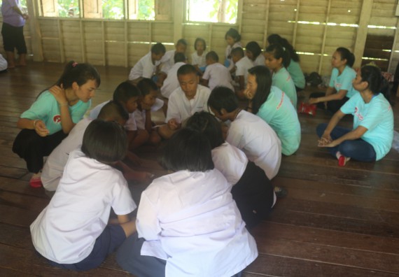 ภาพกิจกรรม โปรแกรมวิชาคณิตศาสตร์ ได้จัดโครงการบริการวิชาการค่ายคณิตศาสตร์