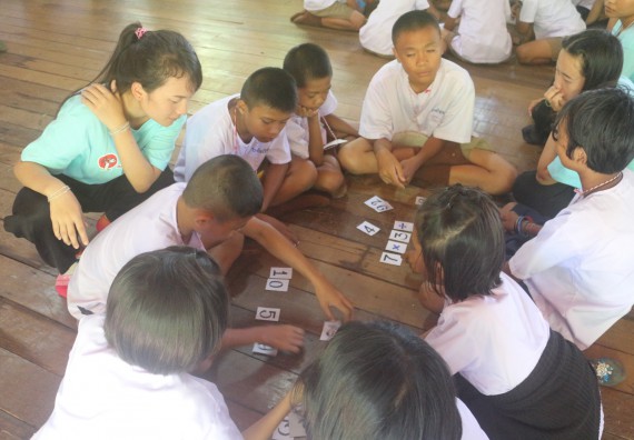 ภาพกิจกรรม โปรแกรมวิชาคณิตศาสตร์ ได้จัดโครงการบริการวิชาการค่ายคณิตศาสตร์