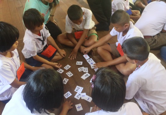 ภาพกิจกรรม โปรแกรมวิชาคณิตศาสตร์ ได้จัดโครงการบริการวิชาการค่ายคณิตศาสตร์