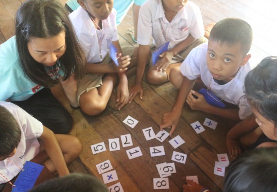ภาพกิจกรรม โปรแกรมวิชาคณิตศาสตร์ ได้จัดโครงการบริการวิชาการค่ายคณิตศาสตร์