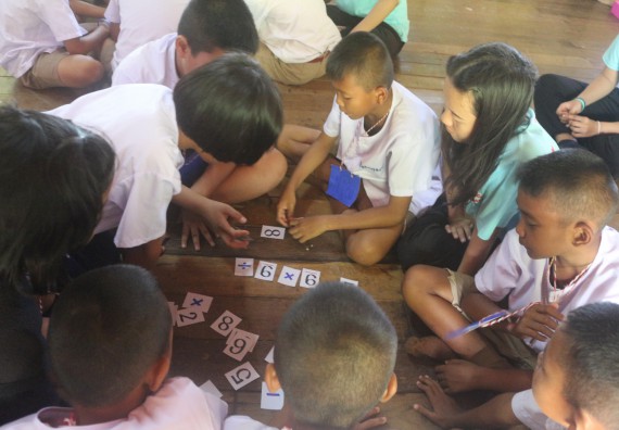 ภาพกิจกรรม โปรแกรมวิชาคณิตศาสตร์ ได้จัดโครงการบริการวิชาการค่ายคณิตศาสตร์