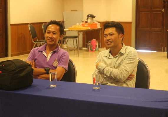 ภาพกิจกรรม โปรแกรมวิชาคณิตศาสตร์ จัดการอบรมเชิงปฏิบัติการ เรื่อง การฝึกเป็นพิธีกรพูดในที่ชุมชน