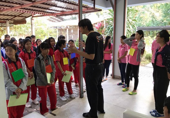 ภาพกิจกรรม โปรแกรมวิชาวิทยาศาสตร์และเทคโนโลยีการอาหาร ได้จัดการอบรมเชิงปฏิบัติการ เรื่อง อาหารปลอดภัยในโรงเรียน