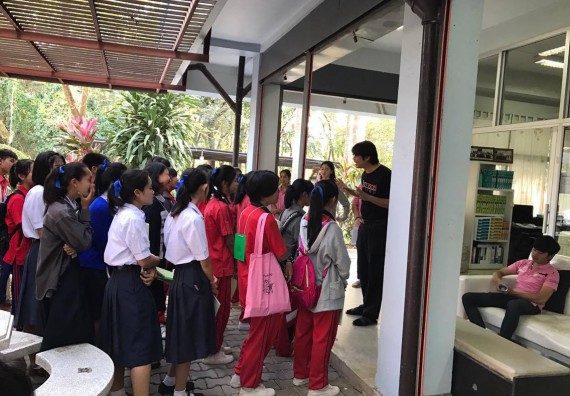 ภาพกิจกรรม โปรแกรมวิชาวิทยาศาสตร์และเทคโนโลยีการอาหาร ได้จัดการอบรมเชิงปฏิบัติการ เรื่อง อาหารปลอดภัยในโรงเรียน