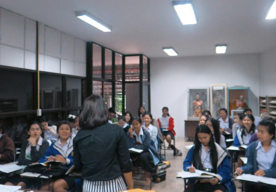 ภาพกิจกรรม โปรแกรมวิชาสาธารณสุขศาสตร์ จัดการอบรม เรื่อง หลักการใช้ยา