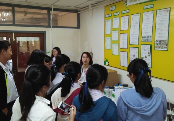 ภาพกิจกรรม โปรแกรมวิชาชีววิทยา ได้มีการจัดค่ายเทคนิคปลอดเชื้อและเพาะเลี้ยงเนื้อเยื่อพืช