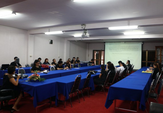 ภาพกิจกรรม คณะวิทยาศาสตร์และเทคโนโลยี จัดการประชุม เรื่อง การดำเนินการเลือกผู้แทนของหน่วยงานเพื่อร่วมเป็นคณะกรรมการสภาคณาจารย์และข้าราชการ