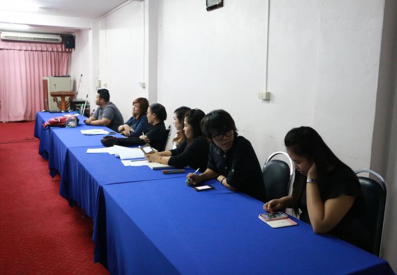 ภาพกิจกรรม คณะวิทยาศาสตร์และเทคโนโลยี จัดการประชุม เรื่อง การดำเนินการเลือกผู้แทนของหน่วยงานเพื่อร่วมเป็นคณะกรรมการสภาคณาจารย์และข้าราชการ