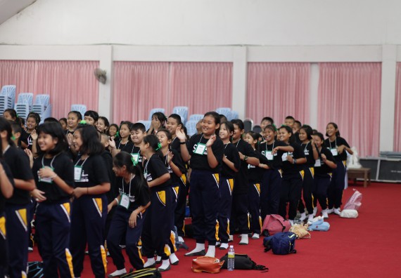 ภาพกิจกรรม คณะวิทยาศาสตร์และเทคโนโลยี จัดกิจกรรมค่ายวิทยาศาสตร์โรงเรียนเจริญสุขอุดมวิทยา