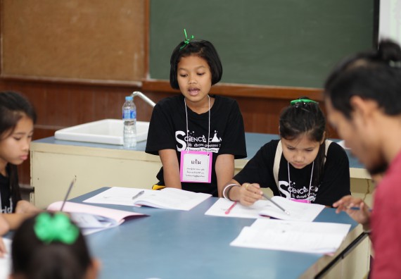 ภาพกิจกรรม คณะวิทยาศาสตร์และเทคโนโลยี จัดกิจกรรมค่ายวิทยาศาสตร์โรงเรียนเจริญสุขอุดมวิทยา