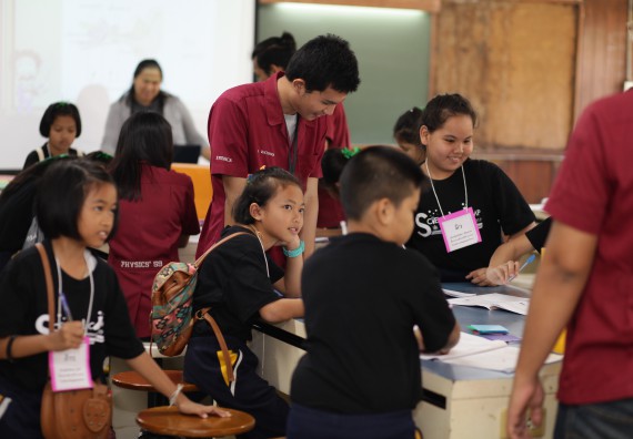 ภาพกิจกรรม คณะวิทยาศาสตร์และเทคโนโลยี จัดกิจกรรมค่ายวิทยาศาสตร์โรงเรียนเจริญสุขอุดมวิทยา