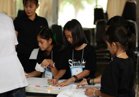 ภาพกิจกรรม คณะวิทยาศาสตร์และเทคโนโลยี จัดกิจกรรมค่ายวิทยาศาสตร์โรงเรียนเจริญสุขอุดมวิทยา