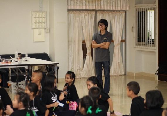 ภาพกิจกรรม คณะวิทยาศาสตร์และเทคโนโลยี จัดกิจกรรมค่ายวิทยาศาสตร์โรงเรียนเจริญสุขอุดมวิทยา