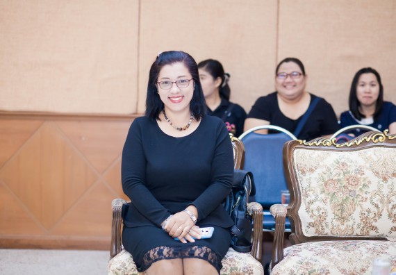 ภาพกิจกรรม นักศึกษาคณะวิทยาศาสตร์และเทคโนโลยี เข้าร่วมโครงการฝึกอบรมการประกันคุณภาพการศึกษา โดยกระบวนการจัดการความรู้ QA.KM