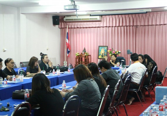 ภาพกิจกรรม ประชุมเรื่อง การดำเนินการกลั่นกรองรายชื่อบุคคลเพื่อเสนอชื่อเข้ารับการสรรหาเพื่อดำรงตำแหน่งอธิการบดี