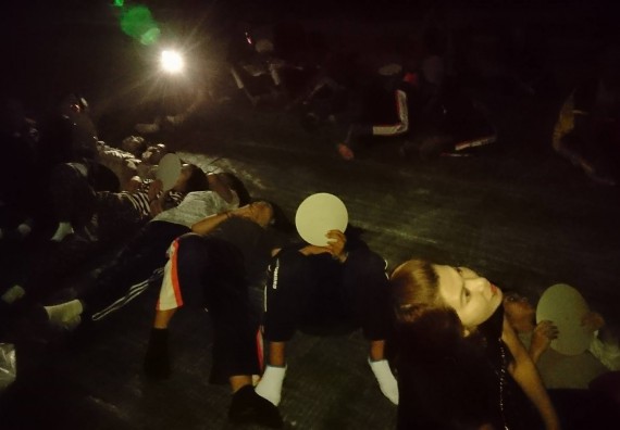 ภาพกิจกรรม โปรแกรมวิชาฟิสิกส์ จัดกิจกรรมค่ายดาราศาสตร์สัญจร