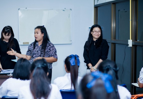 ภาพกิจกรรม คณะวิทยาศาสตร์และเทคโนโลยี จัดกิจกรรมแนะแนวการศึกษาต่อ ประจำปีการศึกษา 2560