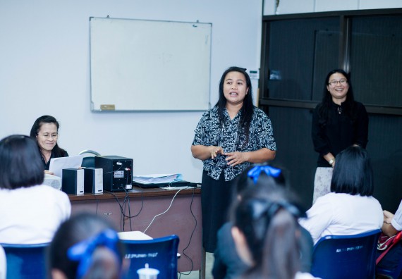 ภาพกิจกรรม คณะวิทยาศาสตร์และเทคโนโลยี จัดกิจกรรมแนะแนวการศึกษาต่อ ประจำปีการศึกษา 2560