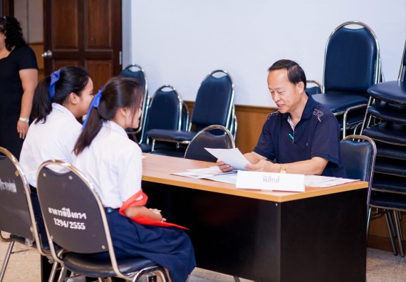 ภาพกิจกรรม คณะวิทยาศาสตร์และเทคโนโลยี จัดกิจกรรมแนะแนวการศึกษาต่อ ประจำปีการศึกษา 2560