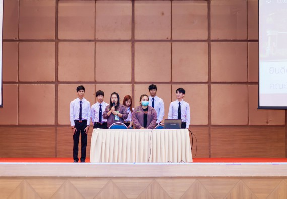 ภาพกิจกรรม คณะวิทยาศาสตร์และเทคโนโลยี จัดกิจกรรมแนะแนวการศึกษาต่อ ประจำปีการศึกษา 2560