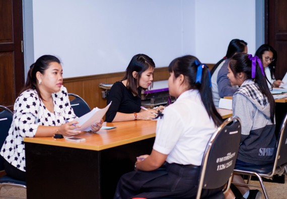 ภาพกิจกรรม คณะวิทยาศาสตร์และเทคโนโลยี จัดกิจกรรมแนะแนวการศึกษาต่อ ประจำปีการศึกษา 2560