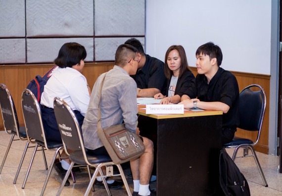 ภาพกิจกรรม คณะวิทยาศาสตร์และเทคโนโลยี จัดกิจกรรมแนะแนวการศึกษาต่อ ประจำปีการศึกษา 2560