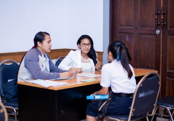 ภาพกิจกรรม คณะวิทยาศาสตร์และเทคโนโลยี จัดกิจกรรมแนะแนวการศึกษาต่อ ประจำปีการศึกษา 2560