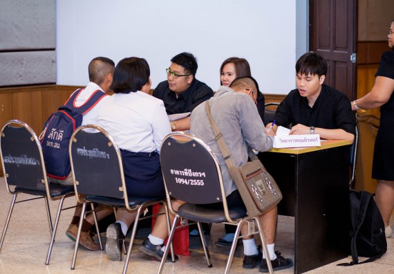 ภาพกิจกรรม คณะวิทยาศาสตร์และเทคโนโลยี จัดกิจกรรมแนะแนวการศึกษาต่อ ประจำปีการศึกษา 2560