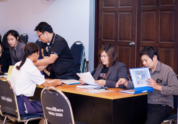 ภาพกิจกรรม คณะวิทยาศาสตร์และเทคโนโลยี จัดกิจกรรมแนะแนวการศึกษาต่อ ประจำปีการศึกษา 2560