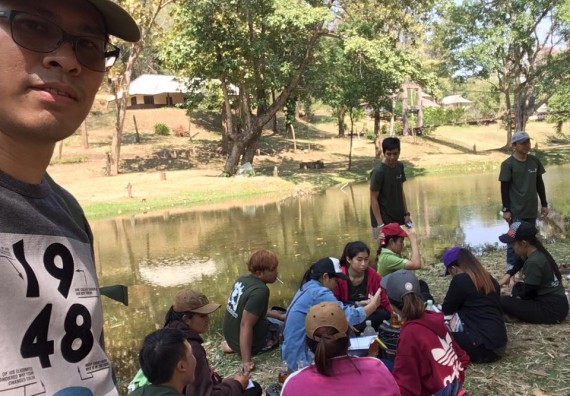 ภาพกิจกรรม โปรแกรมวิชาวิทยาศาสตร์สิ่งแวดล้อม จัดกิจกรรมการศึกษาสภาพดินและน้ำในพื้นที่ต้นน้ำลุ่มแม่น้ำปิง