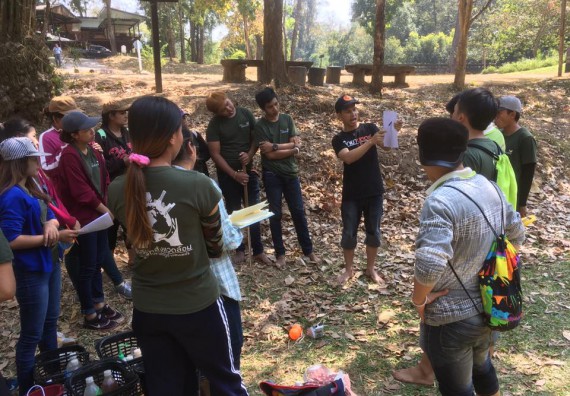 ภาพกิจกรรม โปรแกรมวิชาวิทยาศาสตร์สิ่งแวดล้อม จัดกิจกรรมการศึกษาสภาพดินและน้ำในพื้นที่ต้นน้ำลุ่มแม่น้ำปิง