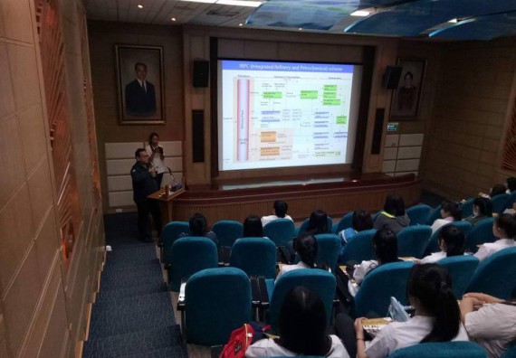 ภาพกิจกรรม โปรแกรมวิชาเคมี จัดกิจกรรมการศึกษาดูงานโรงงานอุตสาหกรรม