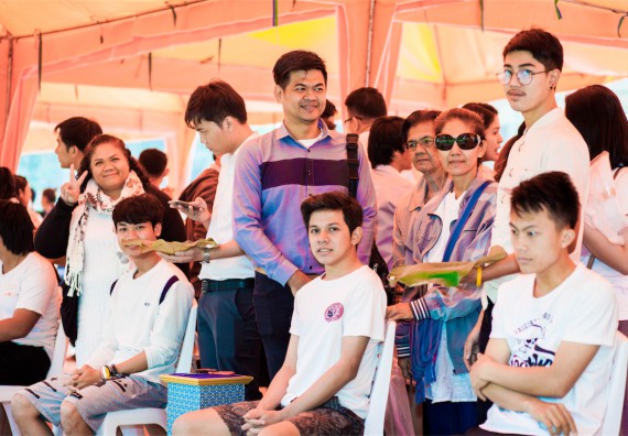 ภาพกิจกรรม คณะวิทยาศาสตร์และเทคโนโลยี เข้าร่วมพิธีบรรพชาอุปสมบท 30 รูป ถวายเป็นพระราชกุศลแด่พระบาทสมเด็จพระปรมินทรมหาภูมิพลอดุลยเดช