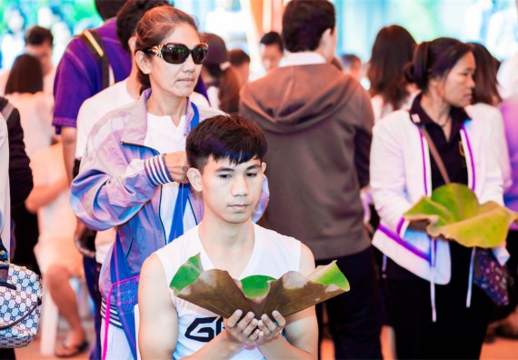 ภาพกิจกรรม คณะวิทยาศาสตร์และเทคโนโลยี เข้าร่วมพิธีบรรพชาอุปสมบท 30 รูป ถวายเป็นพระราชกุศลแด่พระบาทสมเด็จพระปรมินทรมหาภูมิพลอดุลยเดช