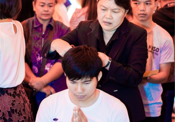 ภาพกิจกรรม คณะวิทยาศาสตร์และเทคโนโลยี เข้าร่วมพิธีบรรพชาอุปสมบท 30 รูป ถวายเป็นพระราชกุศลแด่พระบาทสมเด็จพระปรมินทรมหาภูมิพลอดุลยเดช