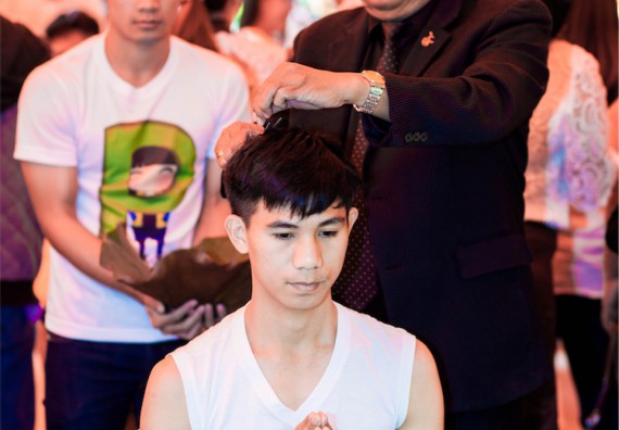 ภาพกิจกรรม คณะวิทยาศาสตร์และเทคโนโลยี เข้าร่วมพิธีบรรพชาอุปสมบท 30 รูป ถวายเป็นพระราชกุศลแด่พระบาทสมเด็จพระปรมินทรมหาภูมิพลอดุลยเดช