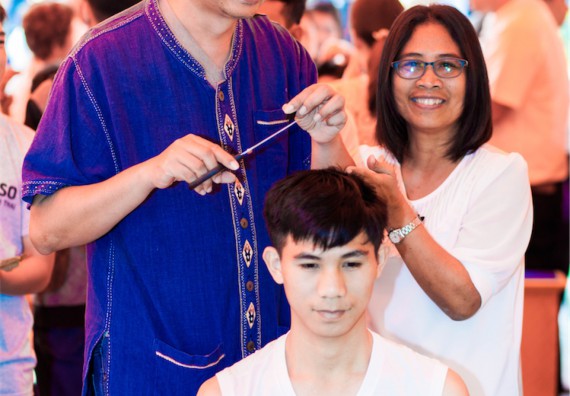 ภาพกิจกรรม คณะวิทยาศาสตร์และเทคโนโลยี เข้าร่วมพิธีบรรพชาอุปสมบท 30 รูป ถวายเป็นพระราชกุศลแด่พระบาทสมเด็จพระปรมินทรมหาภูมิพลอดุลยเดช