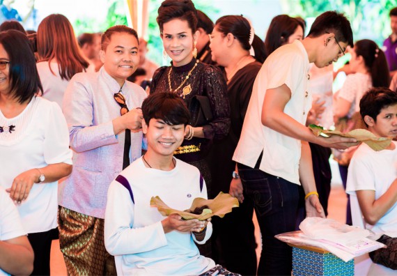 ภาพกิจกรรม คณะวิทยาศาสตร์และเทคโนโลยี เข้าร่วมพิธีบรรพชาอุปสมบท 30 รูป ถวายเป็นพระราชกุศลแด่พระบาทสมเด็จพระปรมินทรมหาภูมิพลอดุลยเดช