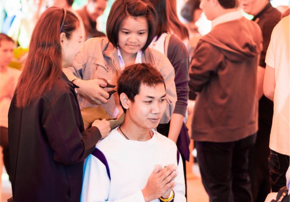 ภาพกิจกรรม คณะวิทยาศาสตร์และเทคโนโลยี เข้าร่วมพิธีบรรพชาอุปสมบท 30 รูป ถวายเป็นพระราชกุศลแด่พระบาทสมเด็จพระปรมินทรมหาภูมิพลอดุลยเดช