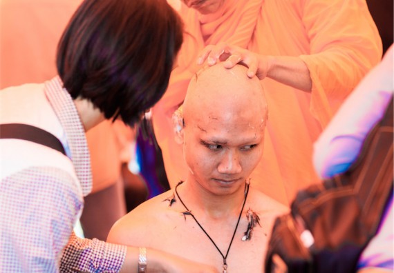 ภาพกิจกรรม คณะวิทยาศาสตร์และเทคโนโลยี เข้าร่วมพิธีบรรพชาอุปสมบท 30 รูป ถวายเป็นพระราชกุศลแด่พระบาทสมเด็จพระปรมินทรมหาภูมิพลอดุลยเดช